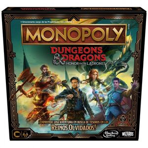 MONOPOLY DUNGEONS AND DRAGONS: HONOR DE LOS DRAGONES CASTELLANO JUEGOS DE MESA FAMILIARES