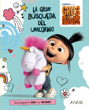 GRU 3 LA GRAN BUSQUEDA DEL UNICORNIO. GRU 3. STUDIOS LICENSING UNIVERSAL. Libro en papel. 9788469834206 Libreria Serendipia